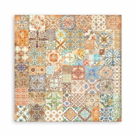 Stamperia Blue Dream 12x12 Inch Fabric Sheets (4pcs) (SBPLT09)